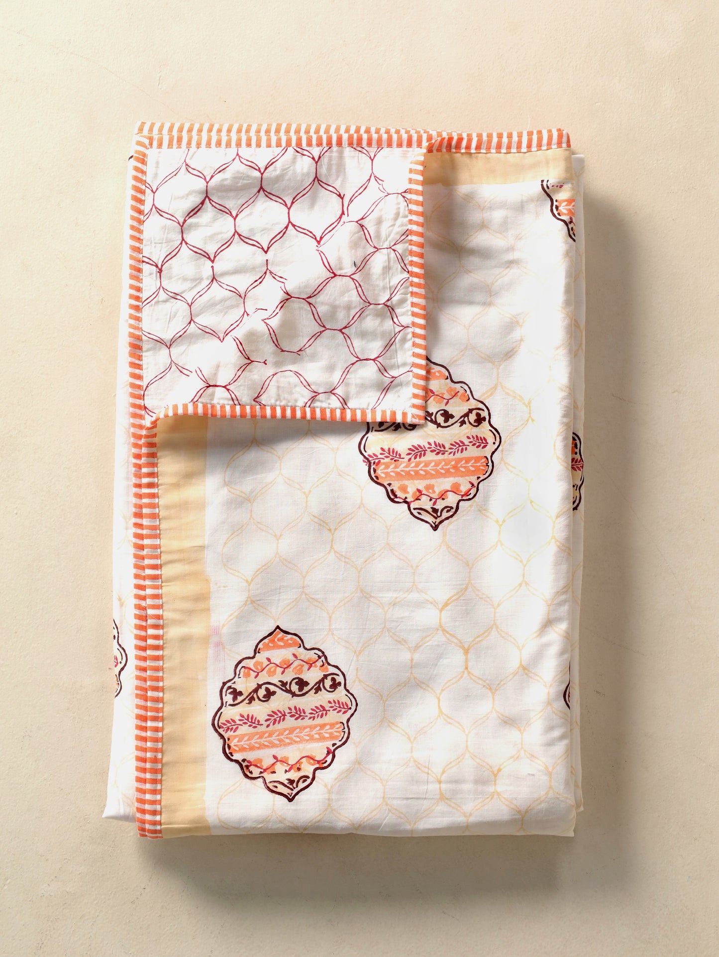 Maroon and magenta heera jaal motif mulmul dohar