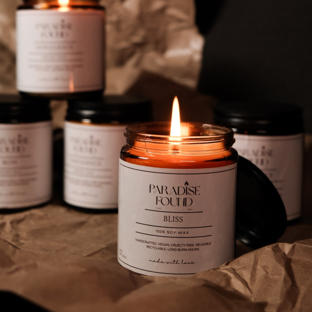 Handcrafted Soy Wax Candles - BLISS