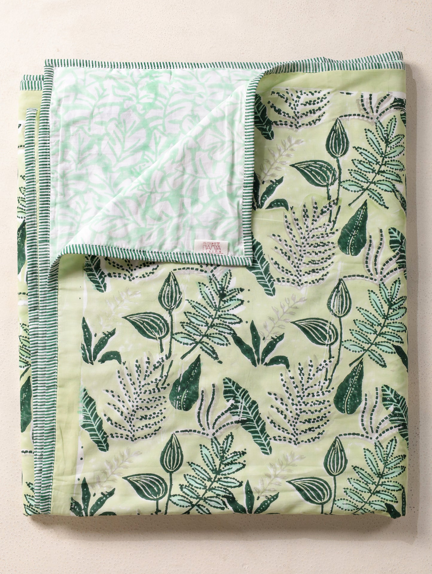 Green and grey forest garden mulmul dohar